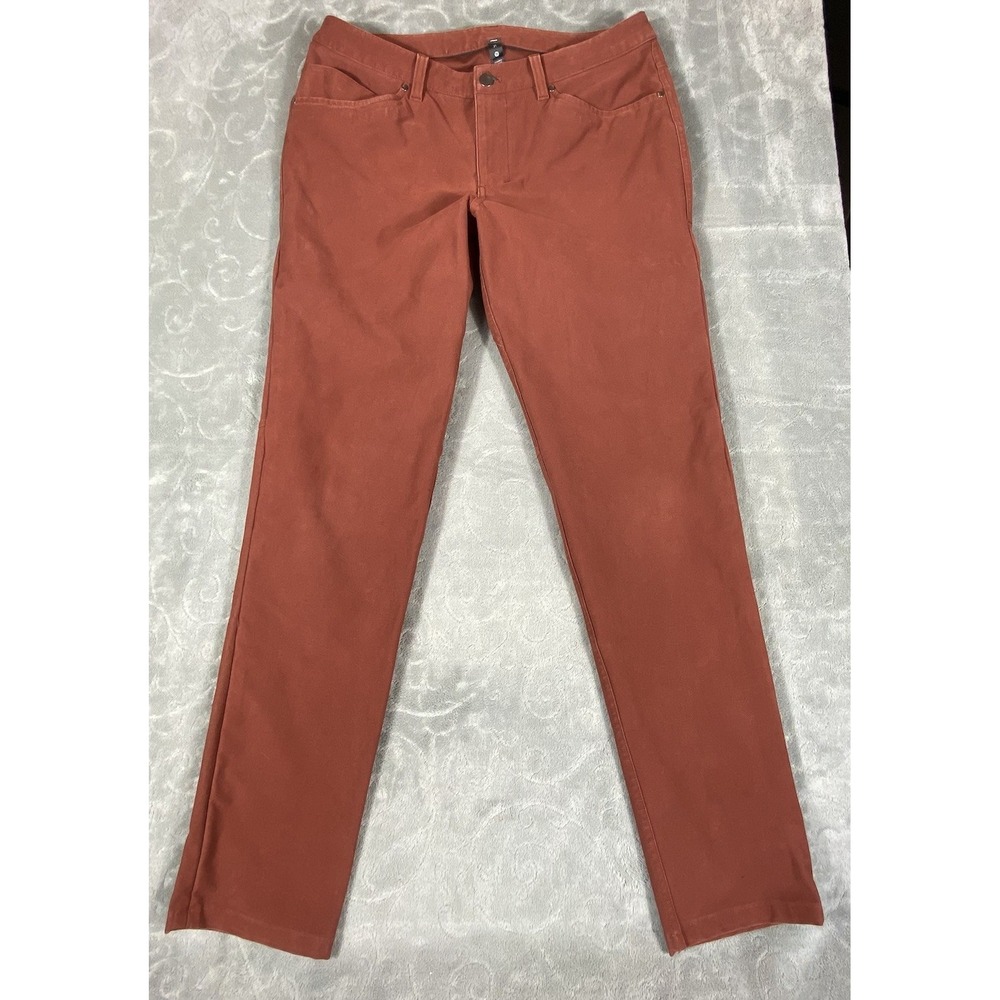 Lululemon Pants Mens 31 ABC Utilitech Slim Fit Chino Canvas 31x30 Brown Stretch